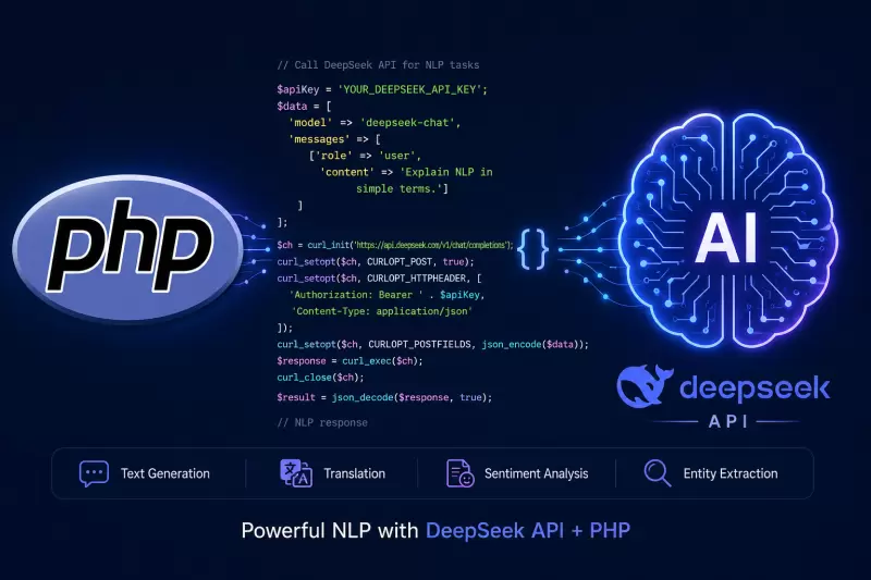การเชื่อมต่อและใช้งาน DeepSeek API ใน PHP
